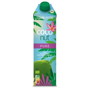 AQUA VERDE Νερό Καρύδας Φυσικό 1lt