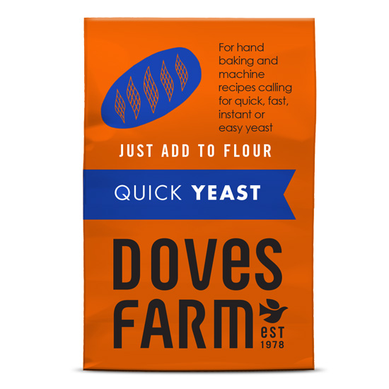 Β.15.ΝΝ.161 DOVES FARM Μαγιά για Ψωμί 125g