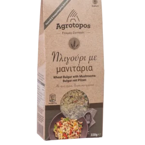 Etoimes-suntages-3 AGROTOPOS Πλιγούρι με Μανιτάρια 220g