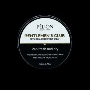 PELION Gentlemen’s Club – Φυσικό Αποσμητικό σε Κρέμα 50ml
