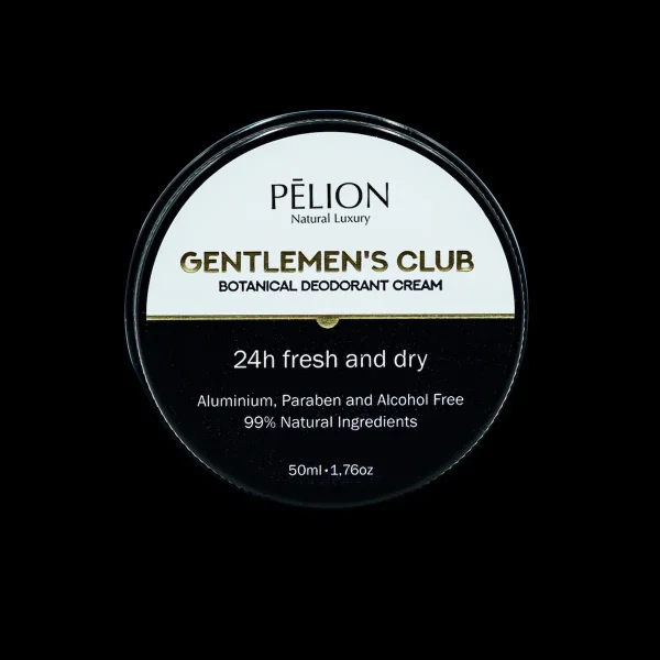 PELION Gentlemen’s Club – Φυσικό Αποσμητικό σε Κρέμα 50ml