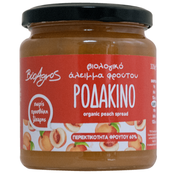 BIOAGROS Μαρμελάδα Ροδάκινο 320g