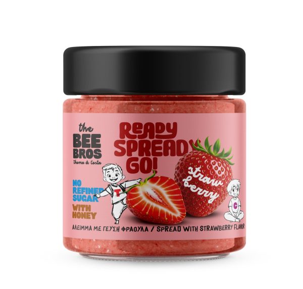 THE BEE BROS Spready Άλειμμα Γεύση Φράουλας 300g
