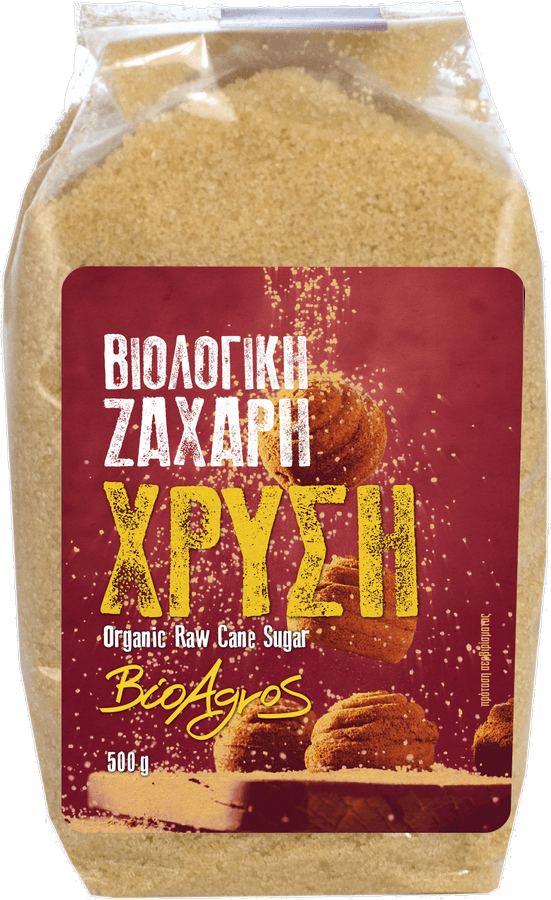 BIOAGROS Ζάχαρη Χρυσή 500g