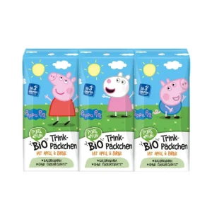 PURE & FUN Χυμός με Μήλο & Αχλάδι Peppa Pig 3x200ml