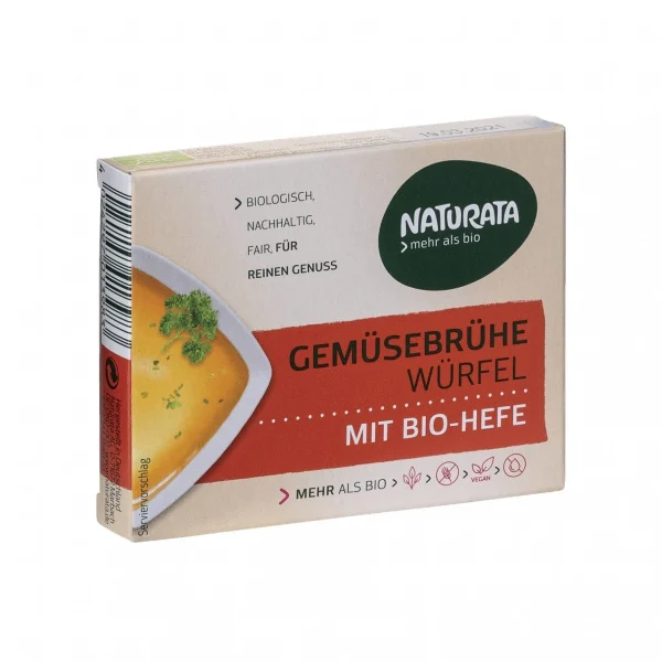 NATURATA Κύβοι Λαχανικών 72g